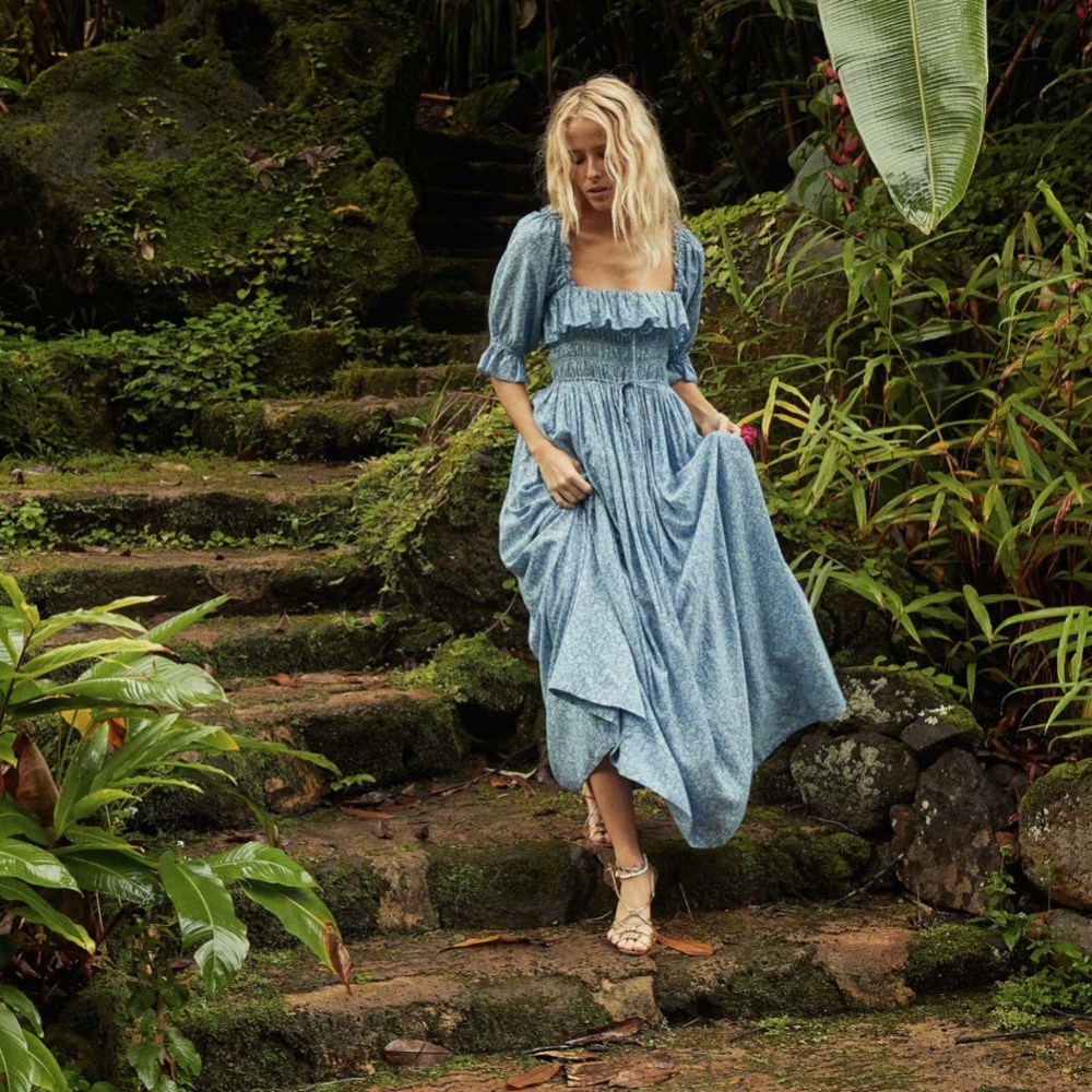 Doen Sol Dress in Blue